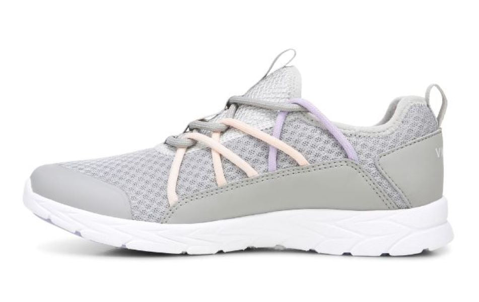 Vionic Grey Zeliah Womens Lace Up Sneakers ZELIYA-GREY