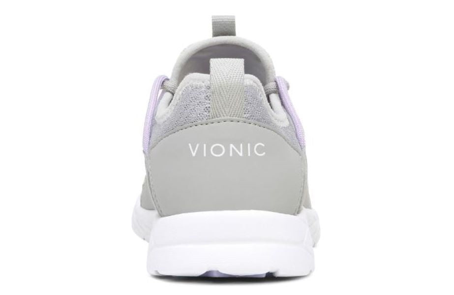 Vionic Grey Zeliah Womens Lace Up Sneakers ZELIYA-GREY