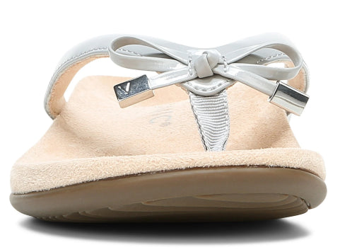 Vionic Light Gray Bella Toe Post Ladies Sandals 44BELLAII-LTGRY