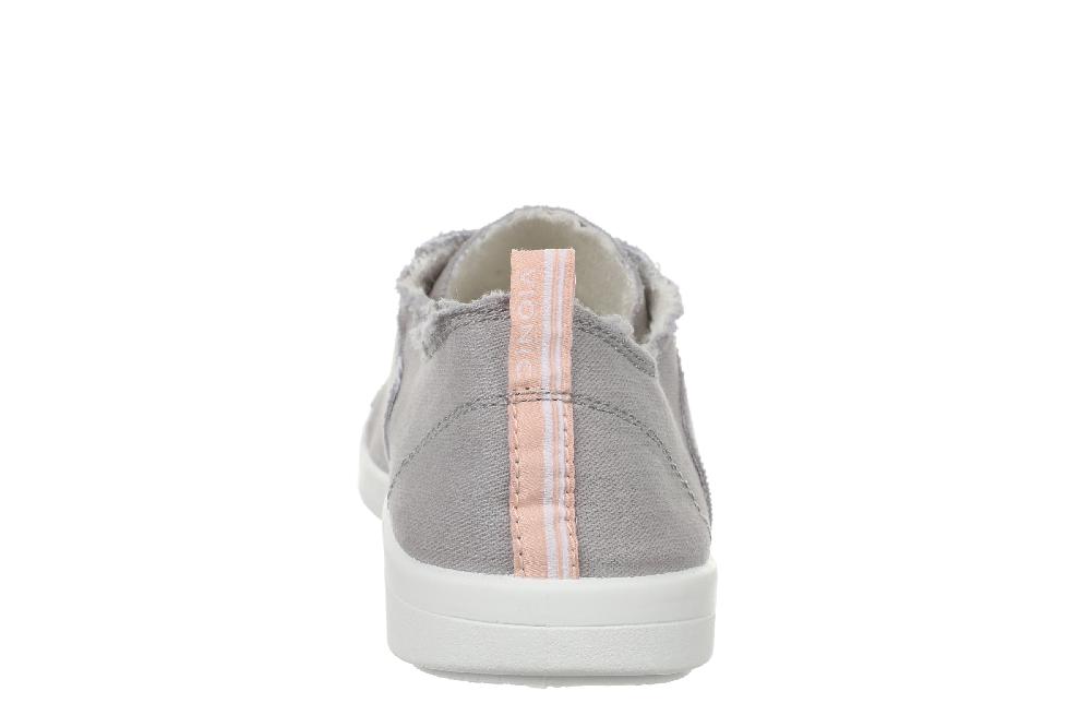 Vionic Light Grey Beach Pismo Women's Casual Canvas Sneakers 10011625020