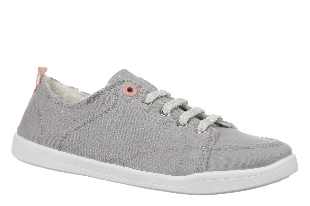 Vionic Light Grey Beach Pismo Women's Casual Canvas Sneakers 10011625020