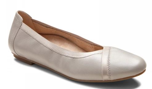 Vionic Light Grey Caroll Womens Ballet Flat CAROLL-LTGRY