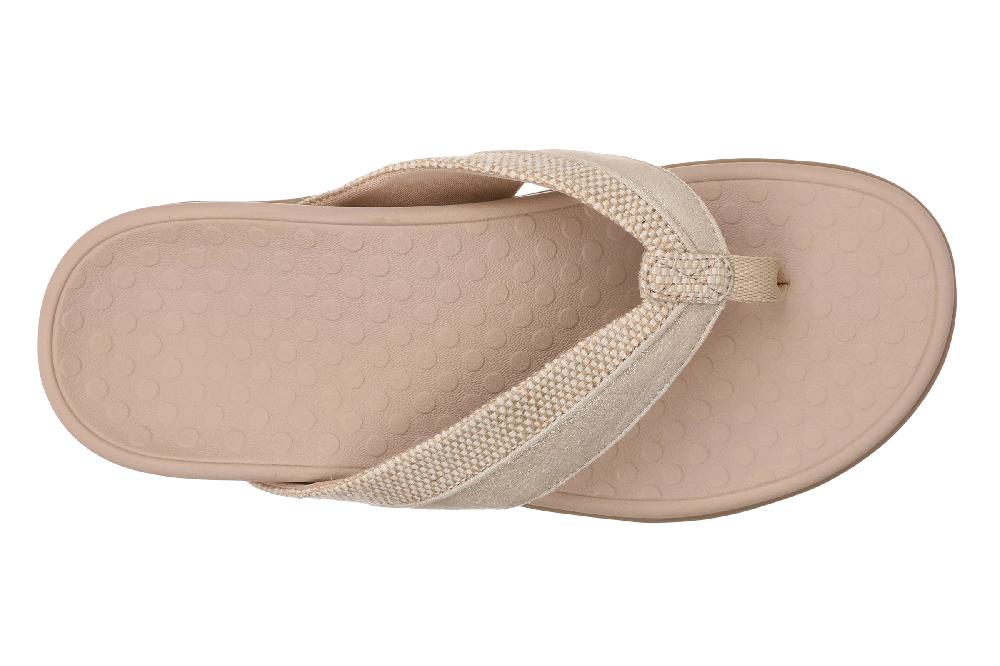 Vionic Natural Gold Shore Women's Toe Post Sandals SHORE-700