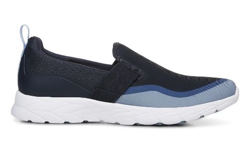 Vionic Navy Nalia Slip On Womens Comfort Sneakers