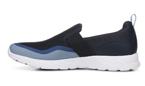 Vionic Navy Nalia Slip On Womens Comfort Sneakers