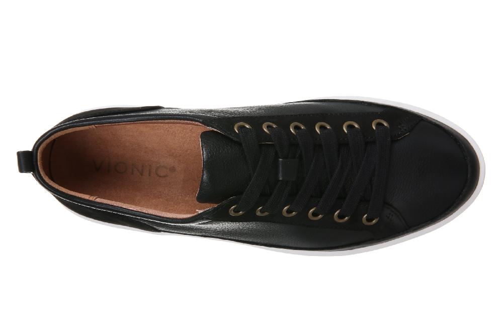 Vionic Onyx Leather Winny Women's Sneakers H7773L2002