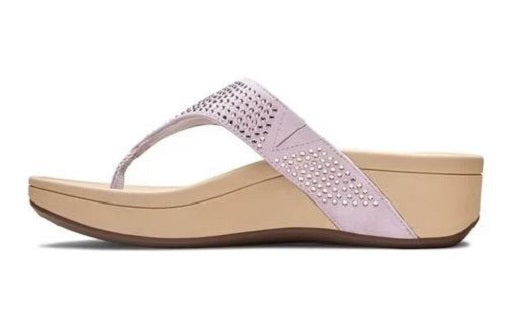 Vionic Pacific Naples Lavander Women's Platform Comfort Sandal