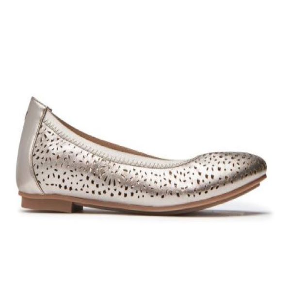 Vionic Pewter Robyn Womens Flat Shoes ROBYN-PEWTER