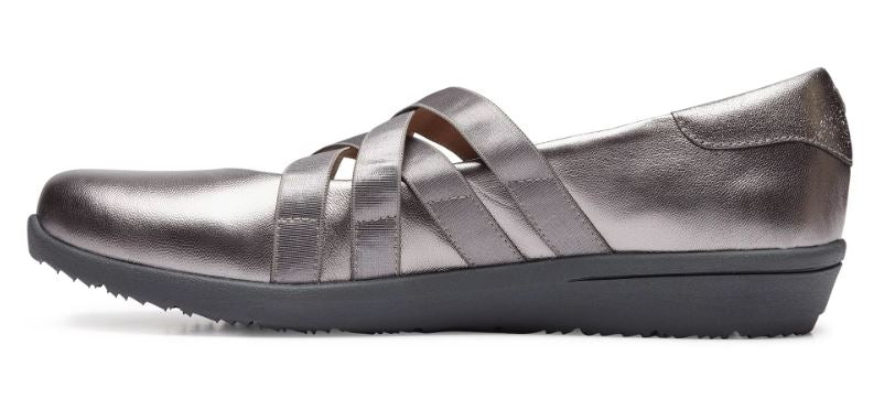 Vionic Pewter Serenity Womens Slip On Casusal Shoes