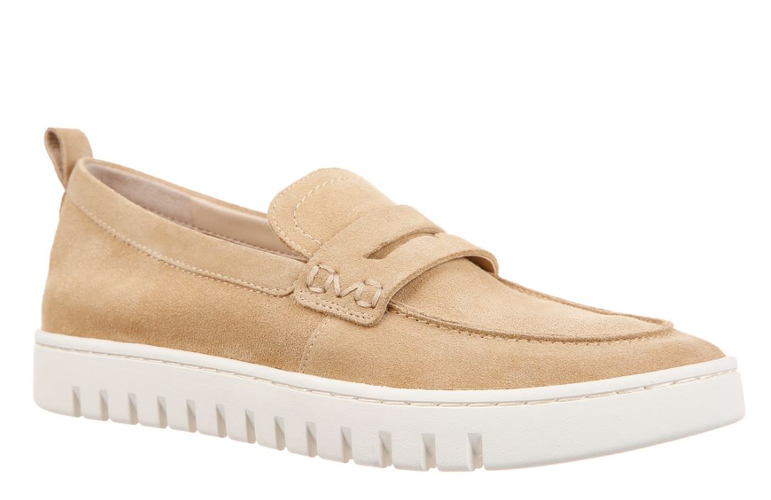 Vionic Sand Suede Uptown Women's Packable Loafters UPTOWN-200