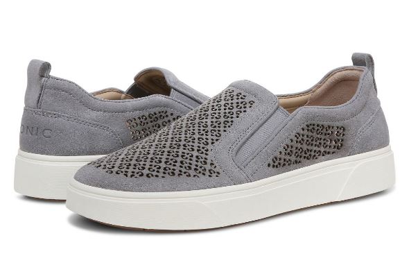 Vionic Slate Kimmie Perf Womens Casual Sneakers