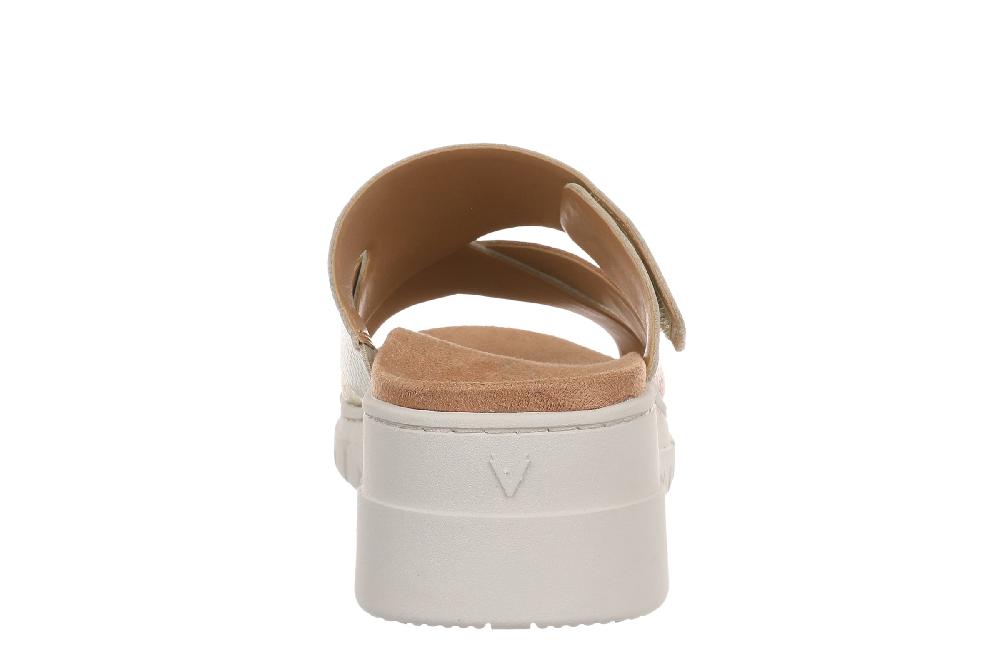 Vionic Tan/Gold Uptown Sunset Women's Wedge Sandals J31967202