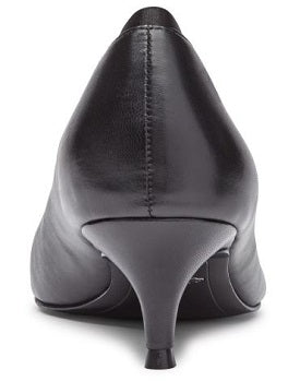 Vionic Women's Black Sylvie Kitten Heel Dress Shoe SYLVIE