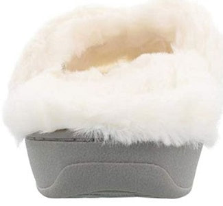 Vionic Women's Ivory Gracie Plush Slip-On Comfort Thong Slipper