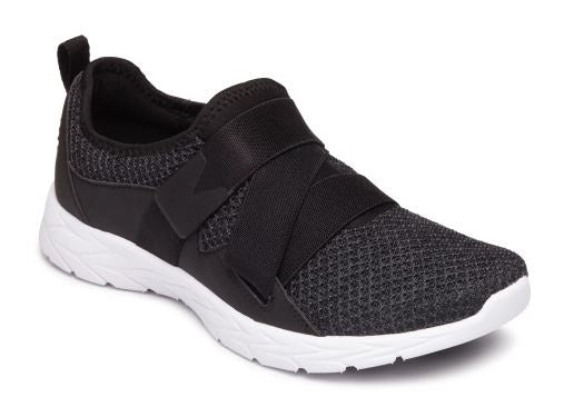 Vionic Womens's Black Aimmy Active Comfort Sneakers AIMMY