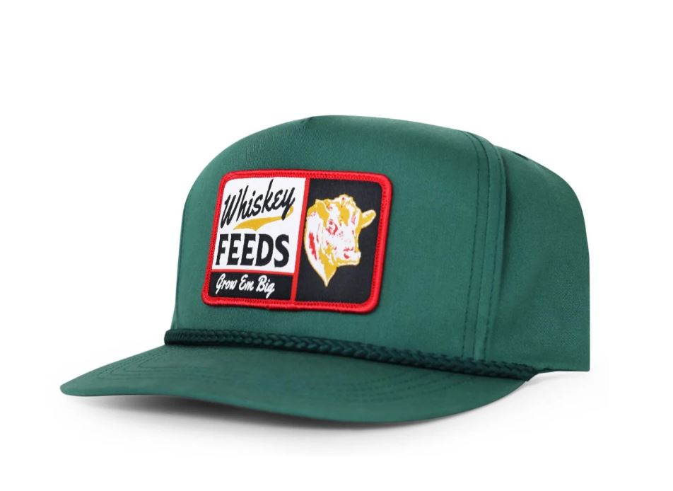 Whiskey Bent Hat Co. Green The Grazer Hat LNDCTLB