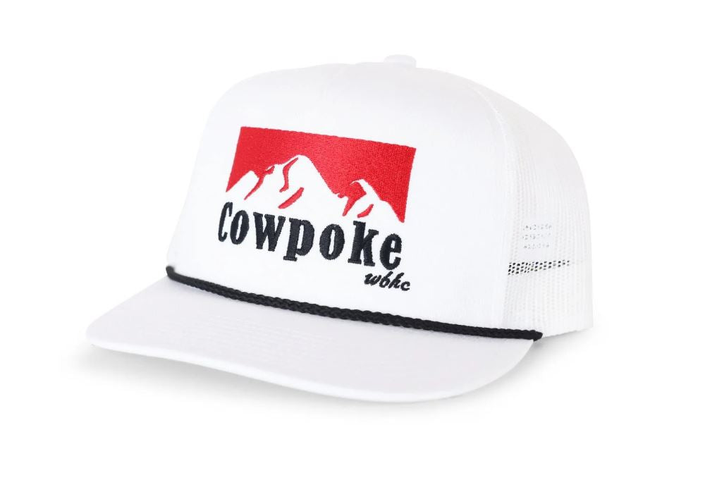 Whiskey Bent White Cowboy Killer 2.0 Trucker Hat COWBOYKILLER2WH