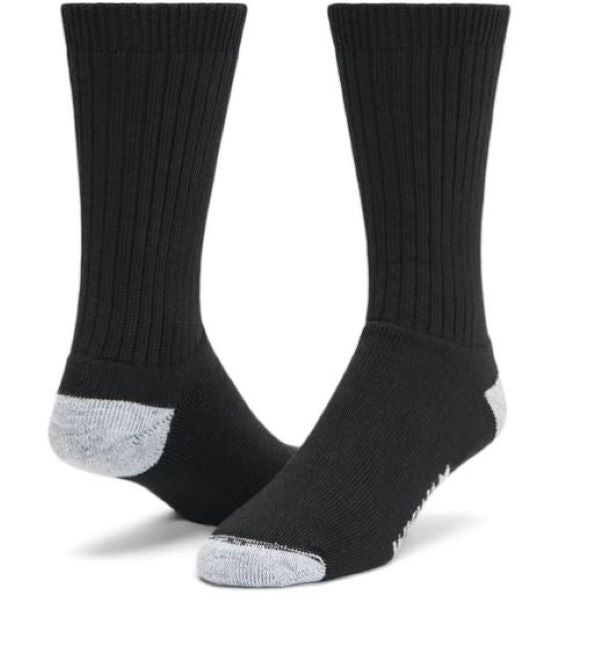 Wigwam Black Diabetic Sport Crew Socks F1363-052