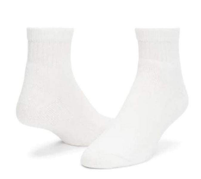 Wigwam White Super 60 Quarter 3 Pack of Socks S1168-051