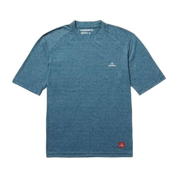 Wolverine Blueprint Heather Edge Short Sleeve Wicking Tee W1205150-456