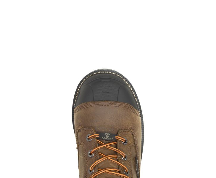 Wolverine Brown Hellcat Ultraspring Heavy Duty 6 Inch Carbonmax Waterproof Composite Toe Work Boot W211135