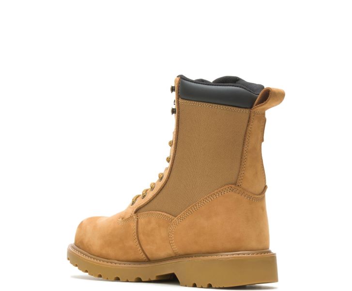 Wolverine Wheat Floorhand 8 Inch Soft Toe Insulated Work Boot W220013