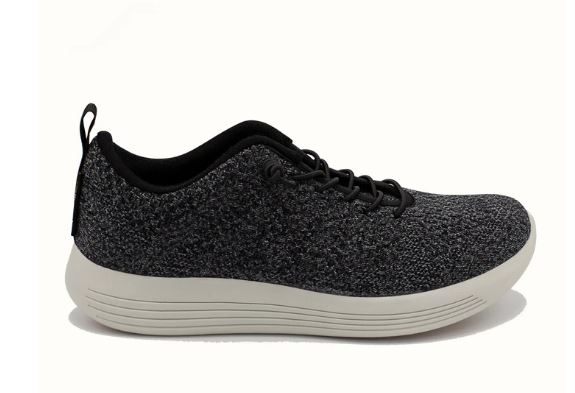 Woolloomooloo Black Lace Belmont Mens Sneakers BELMONT-BK-MEN