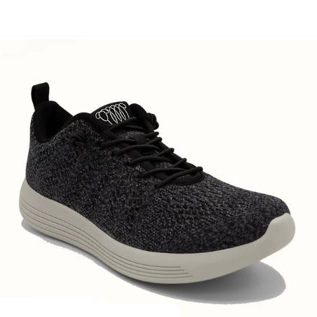 Woolloomooloo Black Lace Belmont Mens Sneakers BELMONT-BK-MEN