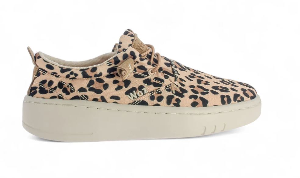 Woz Leopard Camel Robbie Women's Sneakers ROBBIE-50100LCM