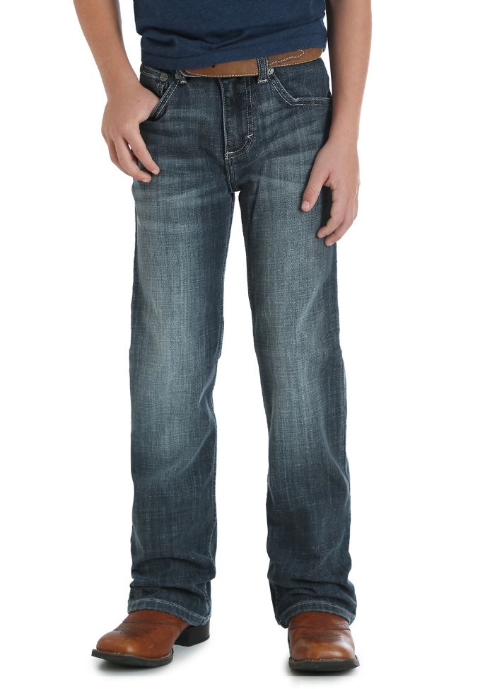 Wrangler 20X Vintage Boys Boot Cut Slim Fit Jeans 42BWXCL