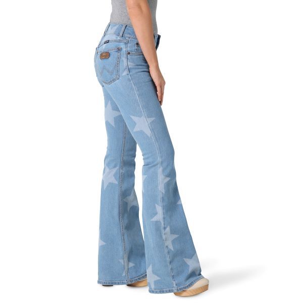 Wrangler Alice Retro Mae Star Women's Flare Jeans 112328735