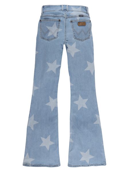 Wrangler Alice Retro Mae Star Women's Flare Jeans 112328735