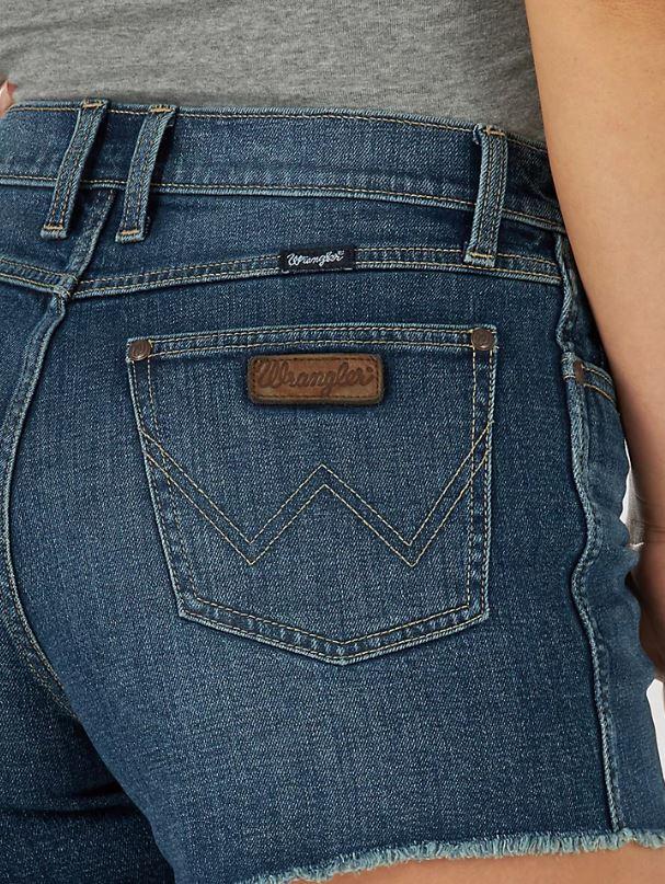 Wrangler Bailey Retro High Rise Cut-Off Women's Short 1011MWHBB