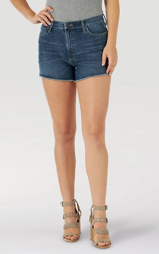 Wrangler Bailey Retro High Rise Cut-Off Women's Short 1011MWHBB