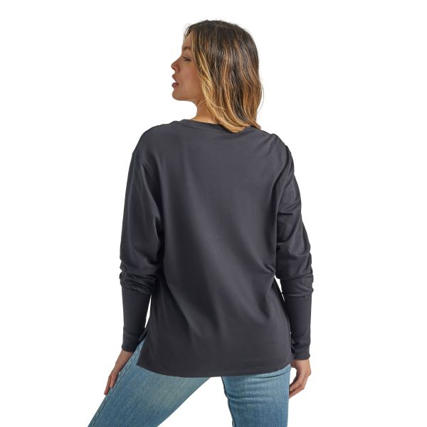 Wrangler Black Beauty Long Sleeve Women's Graphic Tee 112335500