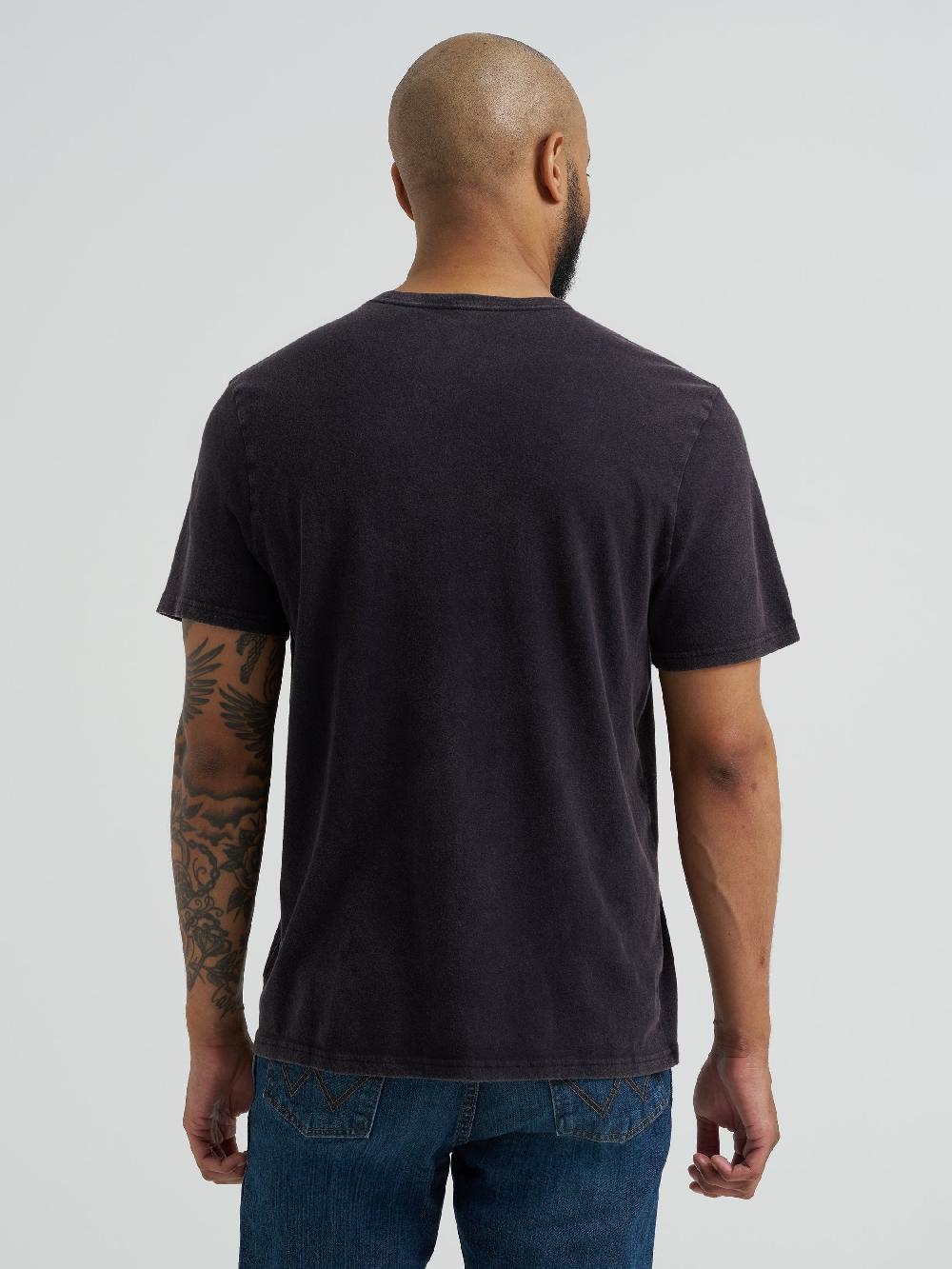 Wrangler Black Beauty Men's Guitar Logo Graphic T-Shirt 112365652