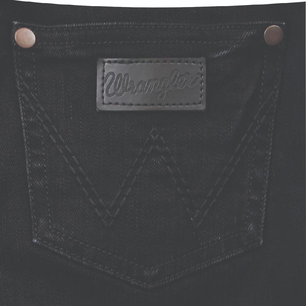 Wrangler Black Wrangler Retro Blackwell Boys Slim Straight Stretch Denim Jeans 112358318