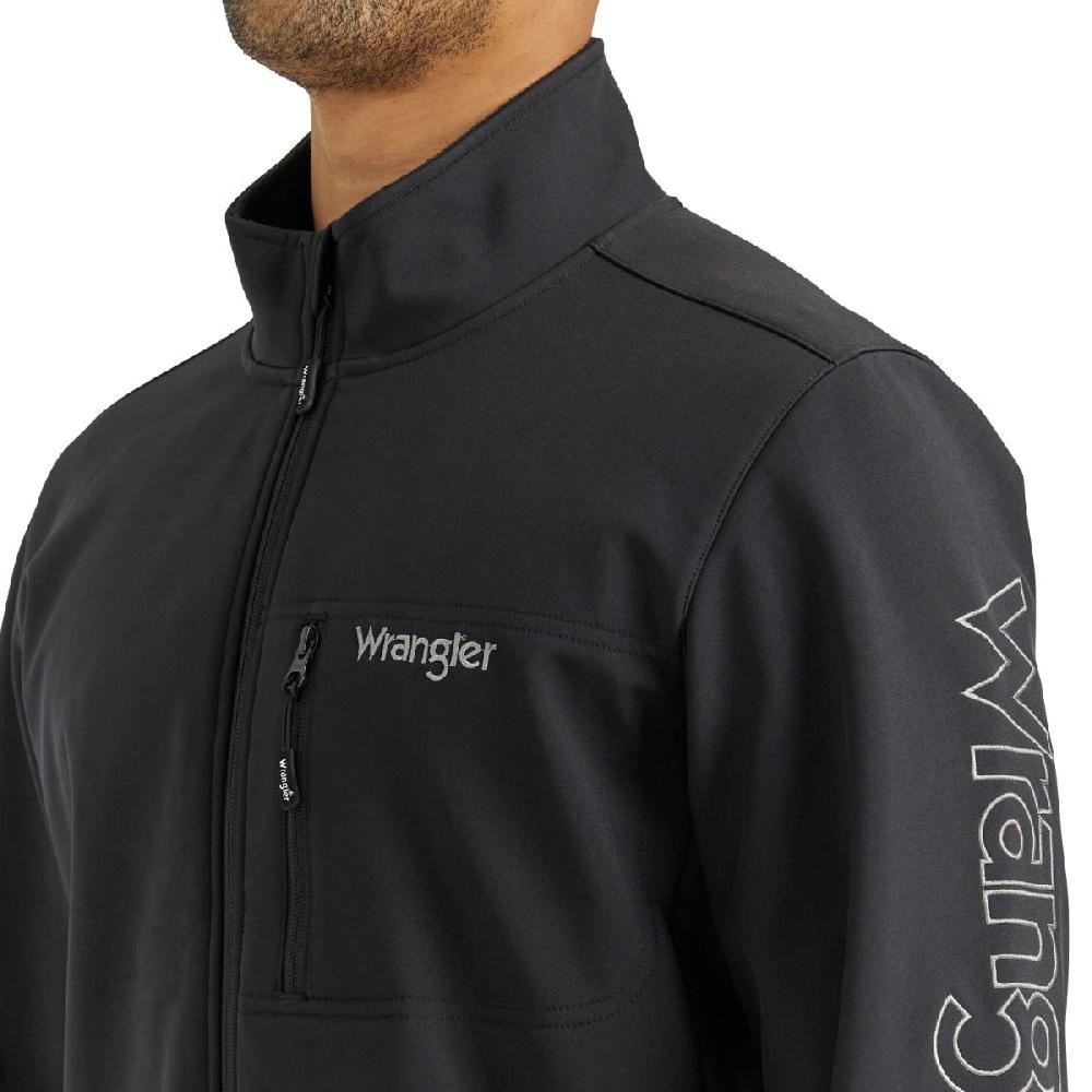 Wrangler Blackout Men's Trail Jacket With Stand Up Collar 112353408