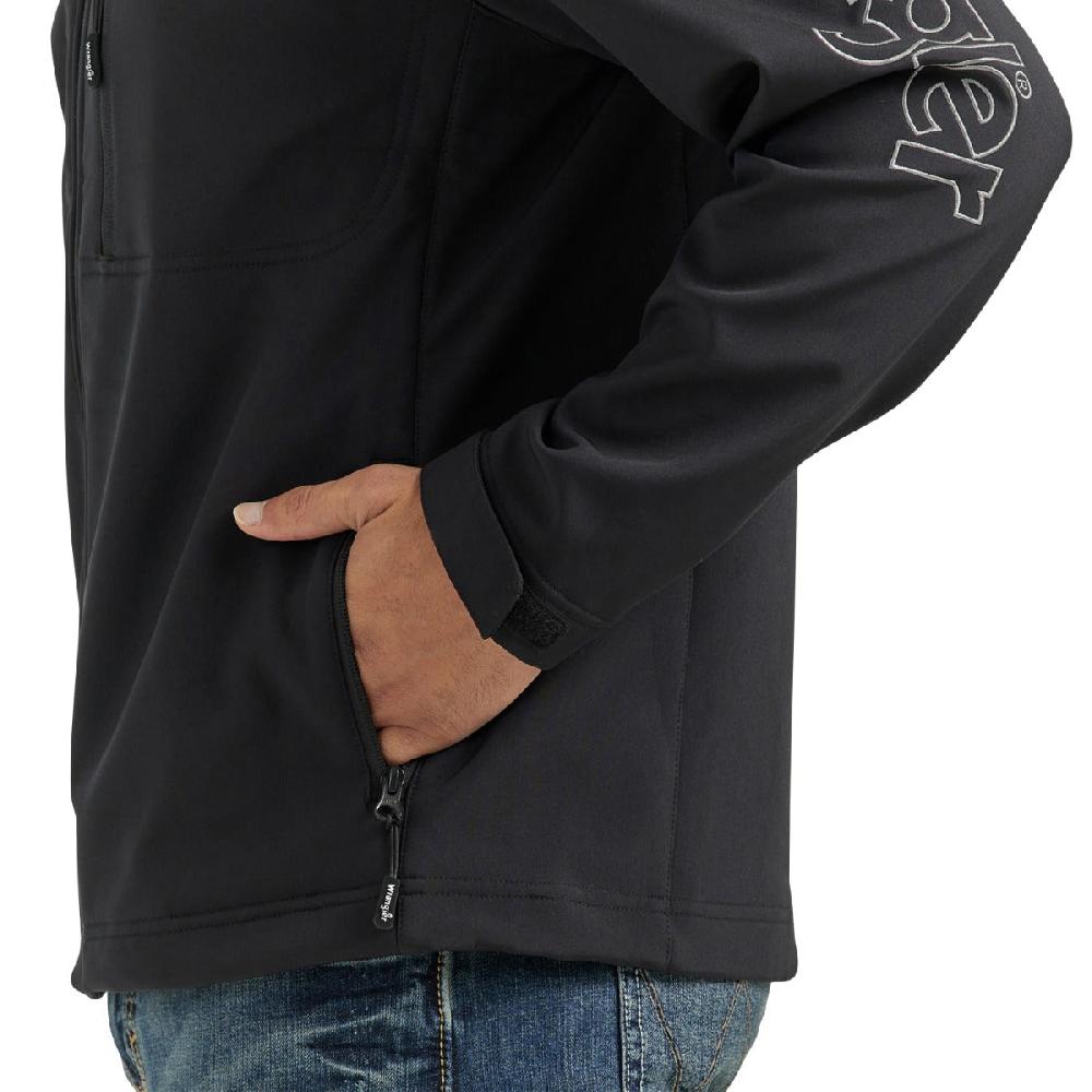 Wrangler Blackout Men's Trail Jacket With Stand Up Collar 112353408