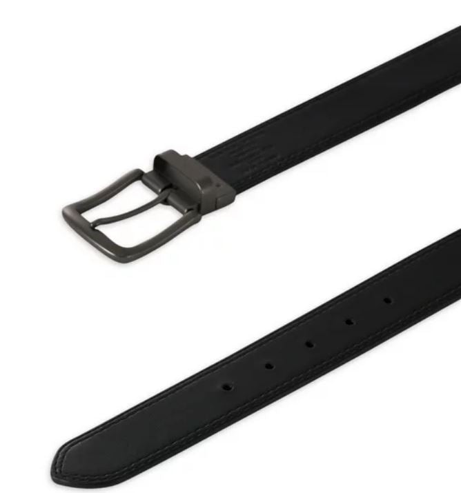 Wrangler Brown/Black Reversible Men's Belt With Contrast Stitch WR-BR67020