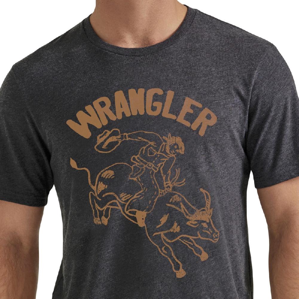Wrangler Caviar Bull Rider Men's T-Shirt 112346565