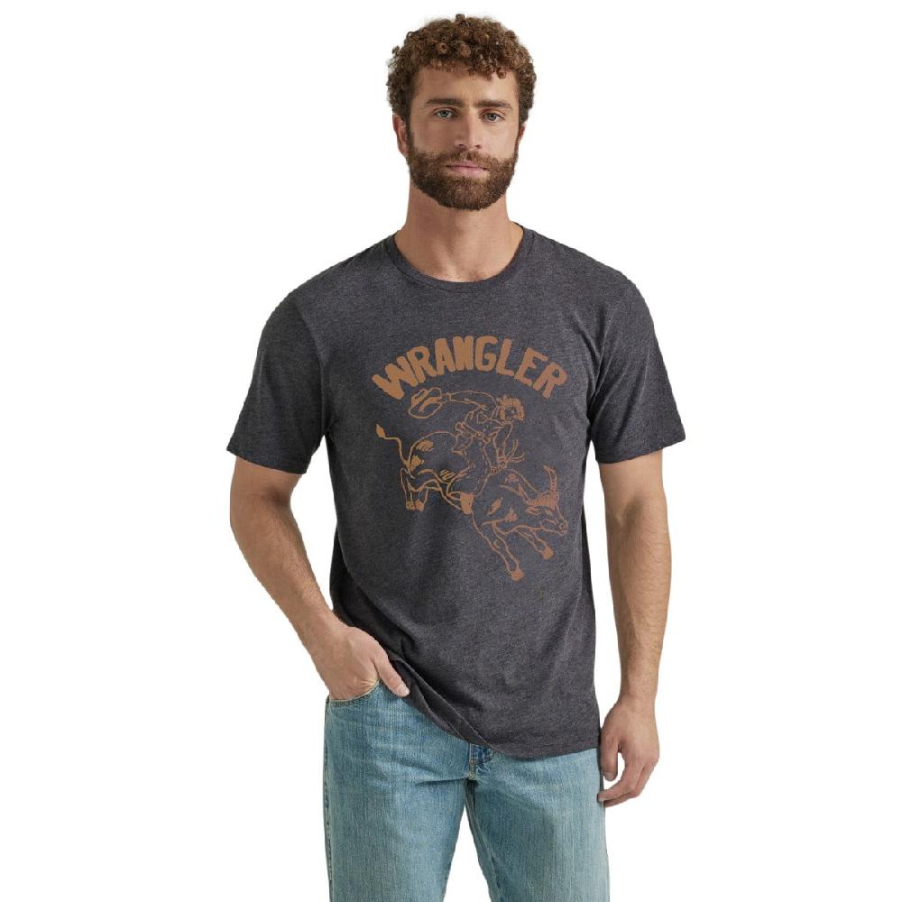 Wrangler Caviar Bull Rider Men's T-Shirt 112346565