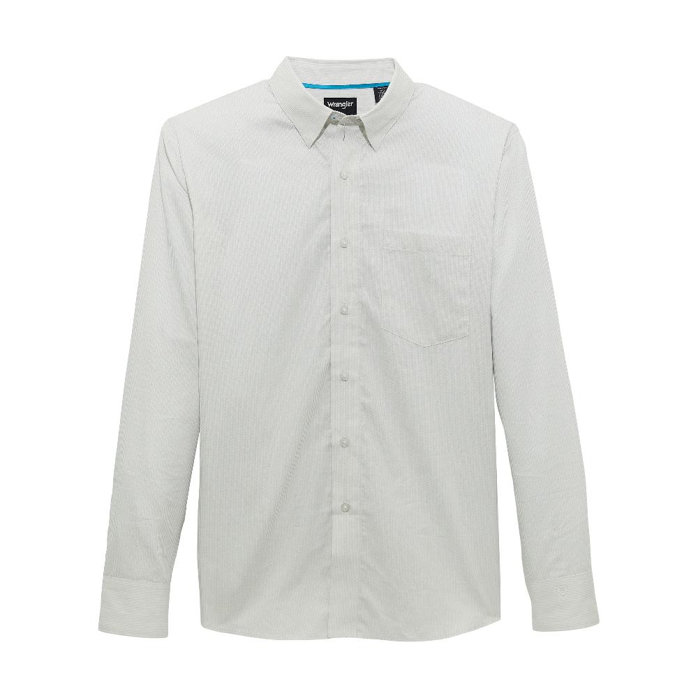 Wrangler Ceramic Print Cody Johnson Men's Collared One Pocket Button Down Long Sleeve Shirt 112365616