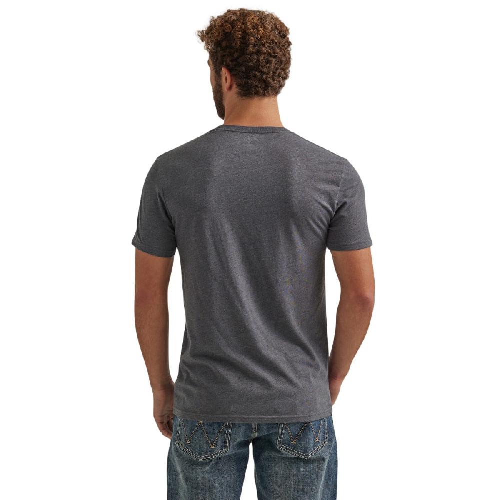 Wrangler Charcoal Heather Men's Short Sleeve Graphic T-Shirt 112344131