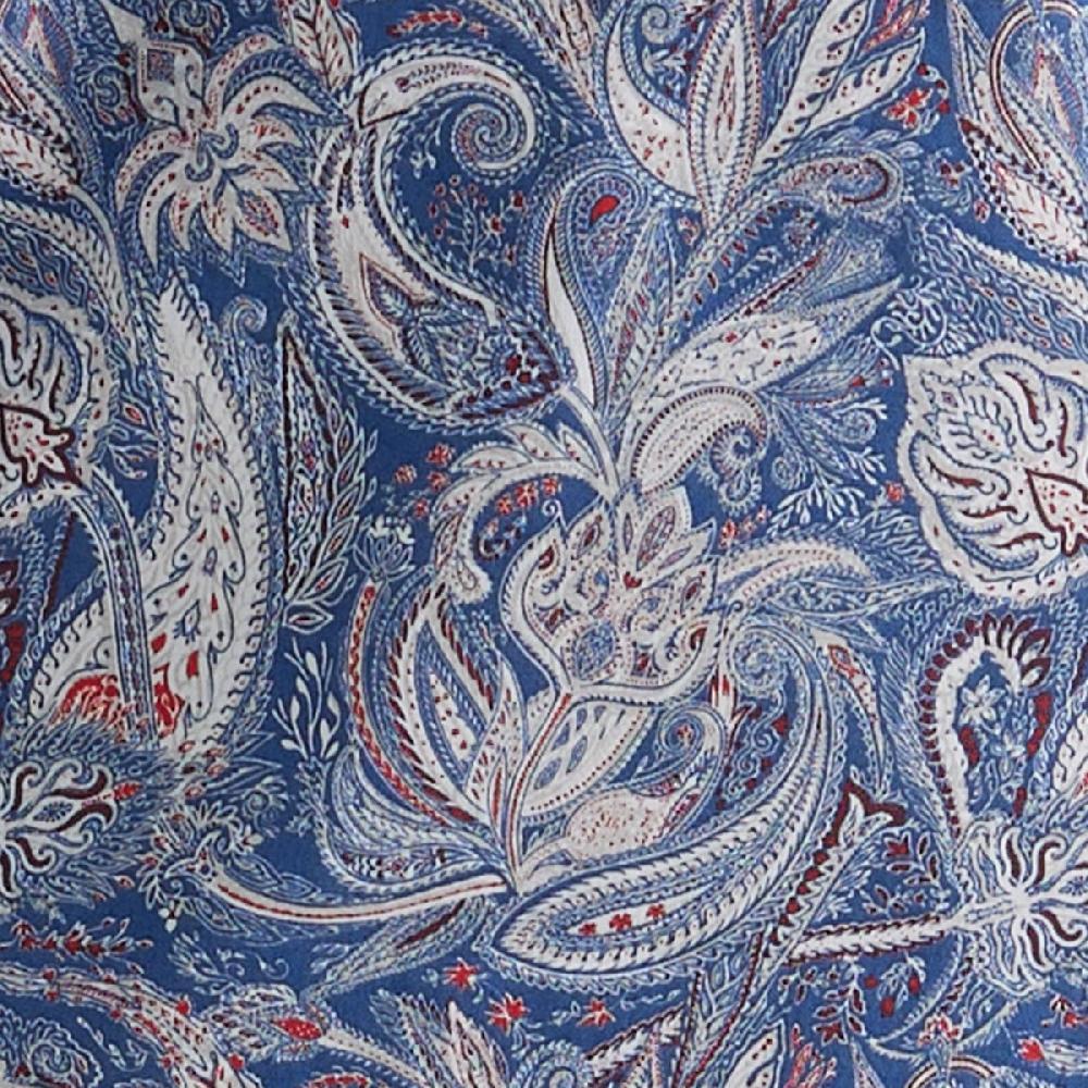 Wrangler Damask Blue 20X Competition Advanced Comfort Men's Collared Long Sleeve Two Pocket Western Snap Shirt 112346039