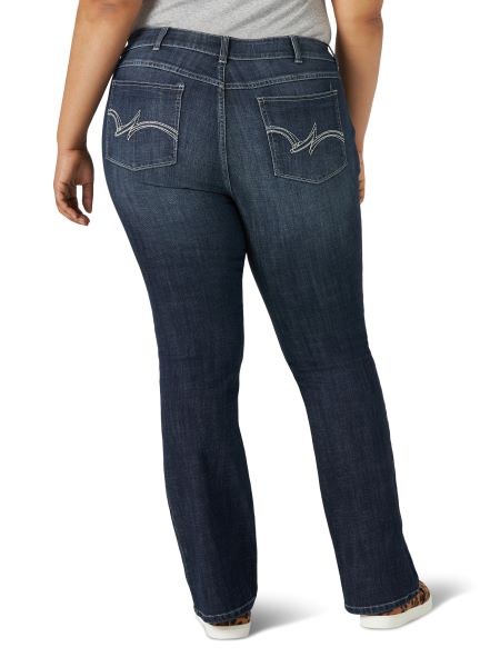 Wrangler DO Wash Curvy Essential Midrise Bootcut Jean 09PWZDO