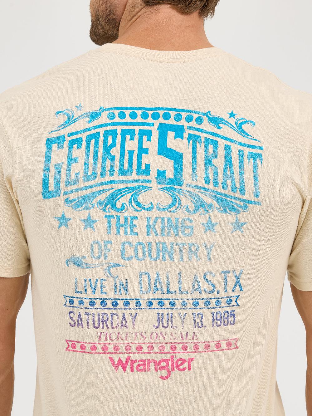 Wrangler Fog George Strait Men's T-Shirt 112361071