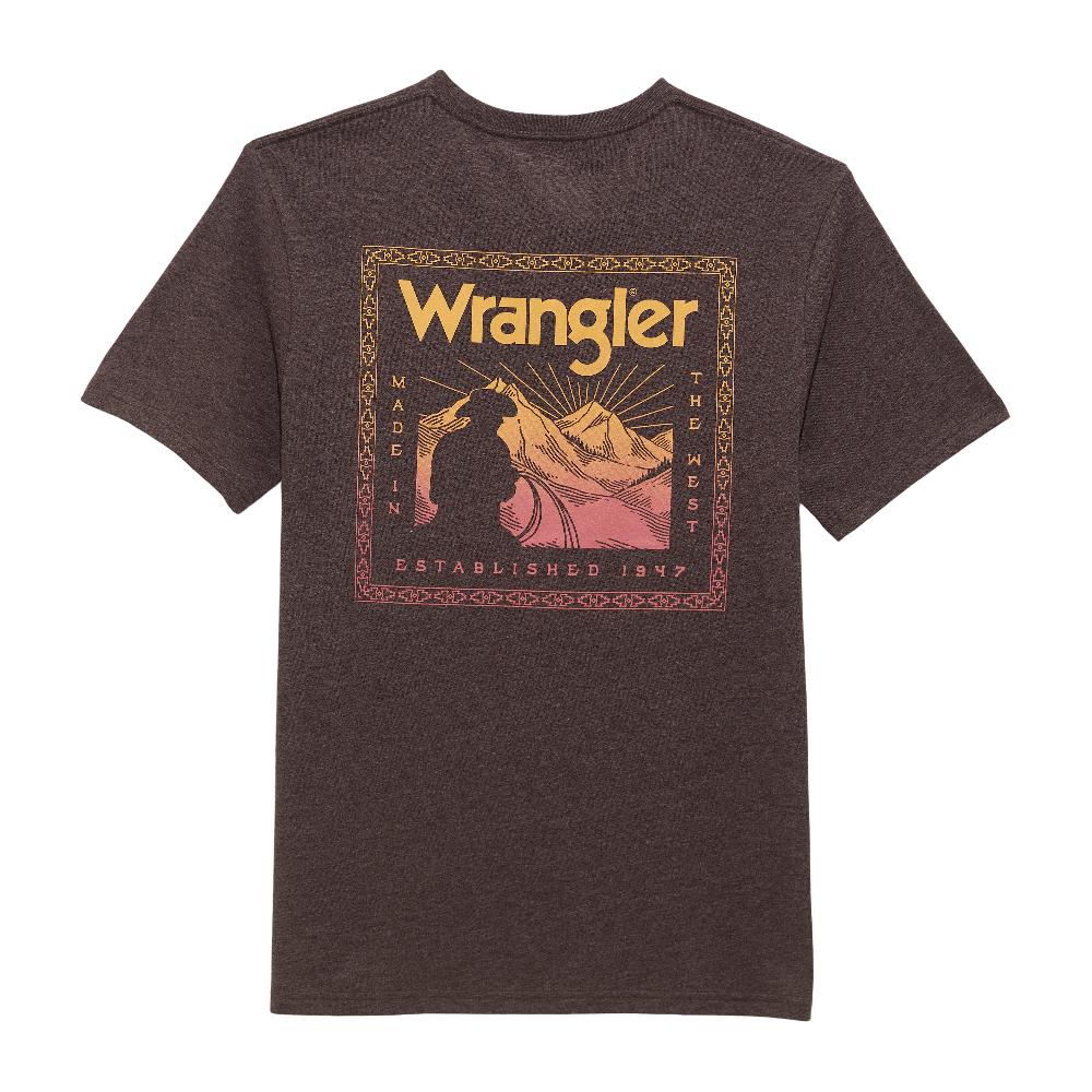 Wrangler Ganache Heather Men's Gradient Graphic Knit Short Sleeve T-Shirt 112361813