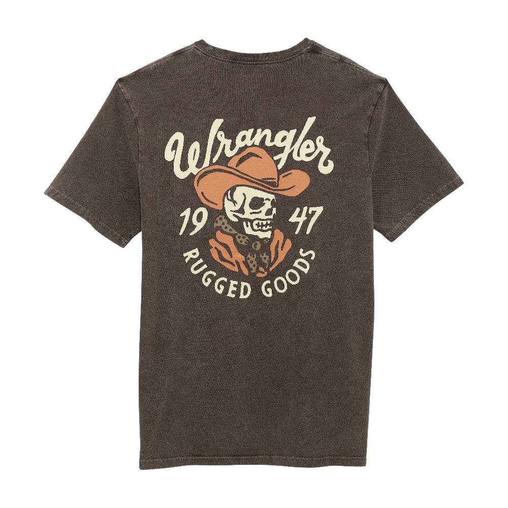Wrangler Ganache Rugged Goods Men's Short Sleeve Graphic Knit T-Shirt 112361834