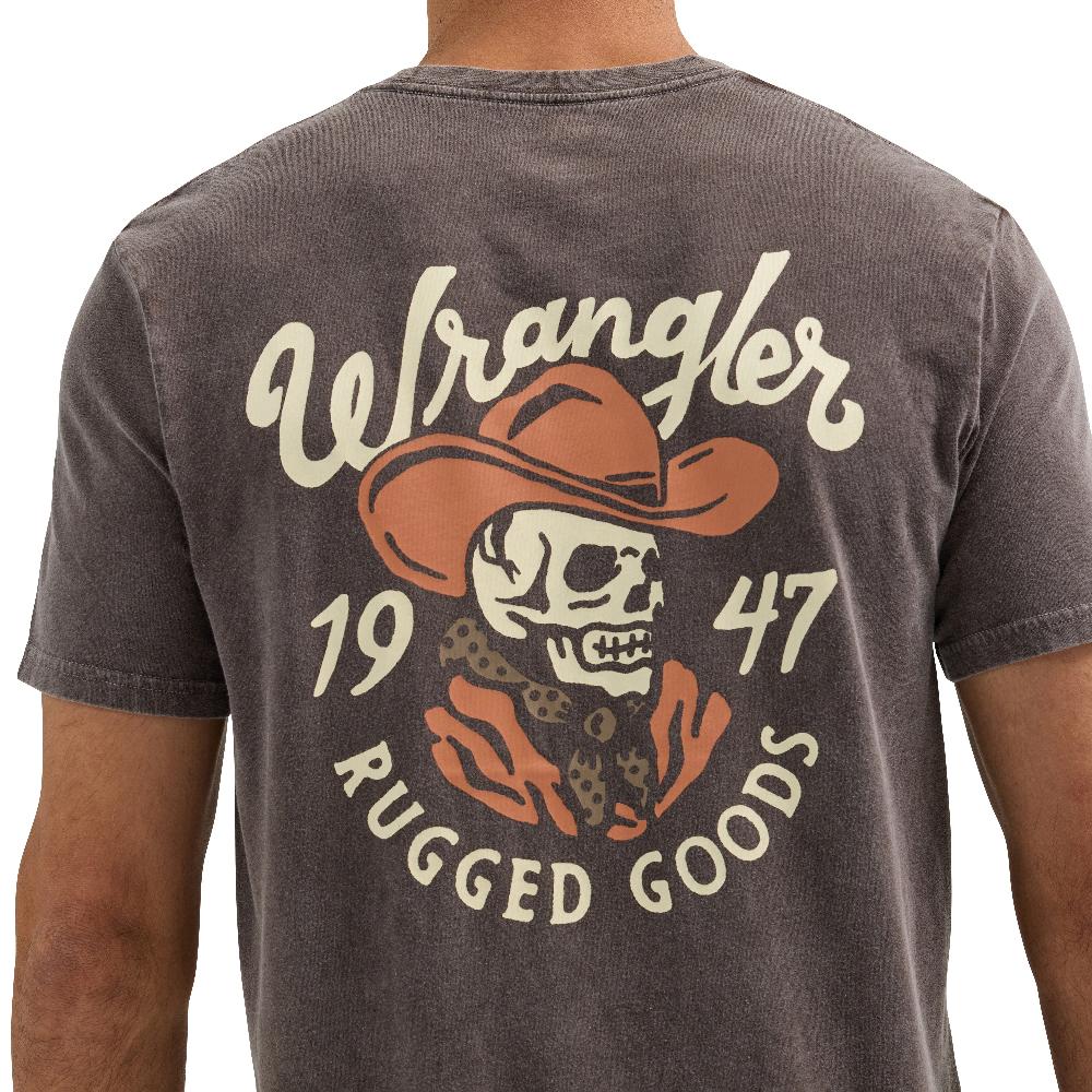 Wrangler Ganache Rugged Goods Men's Short Sleeve Graphic Knit T-Shirt 112361834